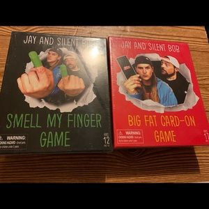 Jay And Silent Bob Smell My Finger & Big Fat Card game